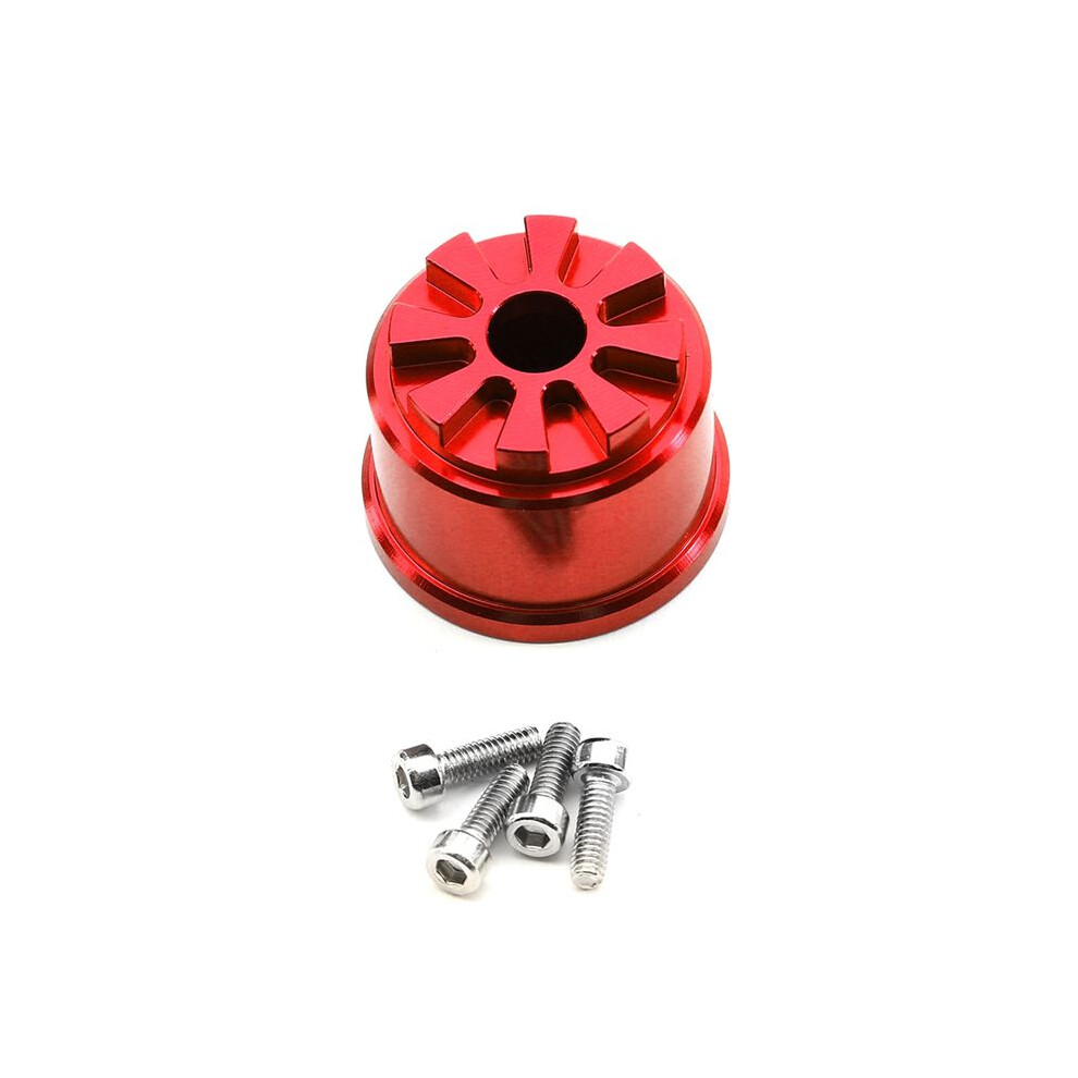 Tauoh Aluminium Alloy Differential Carrier Diff Case Rc Car Accessories For Summit 1/10 Rc Car Upgrade Parts Red