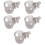 5Pcs Transparent ABS Stroller Cup Holder Universal Drinks Rack Durable 6