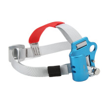 Right Foot Ascender Aluminium Alloy Tree Climbing Gear with NonSlip Grip and Adjustable Strap