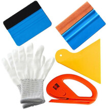 car film tool set color change film invisible film scraper for car clothes 5pcs set