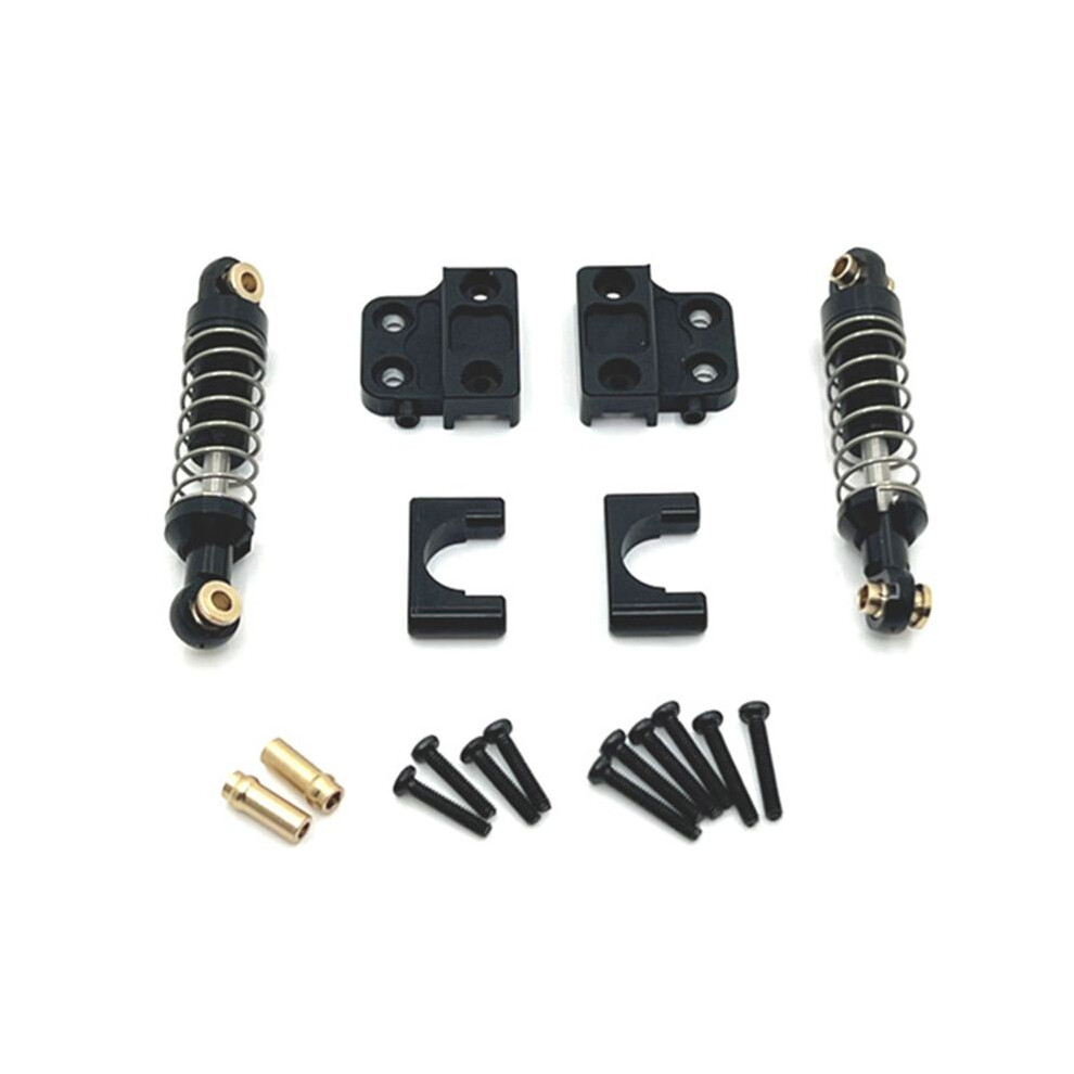 Tauoh Black Aluminum Rear Axle Spring Fixing Diy Rc Car Truck Rc Car Accessories For Mn 1/12 Mn82 Lc79 Mn78
