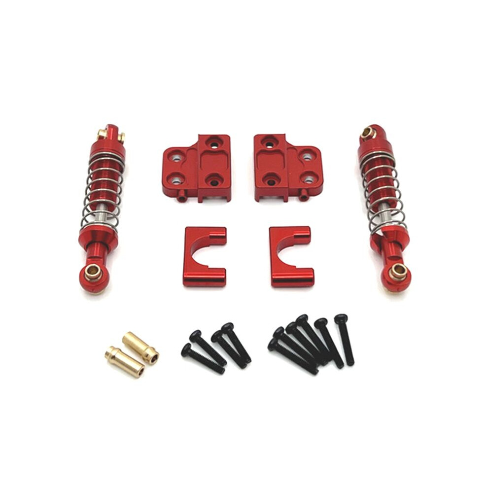 Tauoh Red Aluminum Rear Axle Spring Fixing Diy Rc Car Truck Rc Car Accessories For Mn 1/12 Mn82 Lc79 Mn78