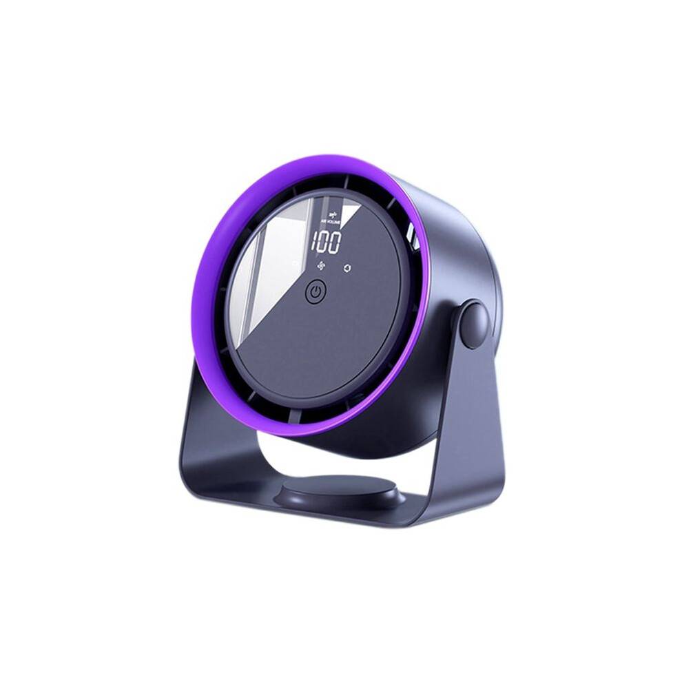 Silent Desktop Electric Fan 360 Rotation Home Office Usb Charging Portable Air Cooling Circulating Fan 6031048148878