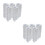 2000Pcs Portable Disposable Urine Cups White for Storage and Testing 4