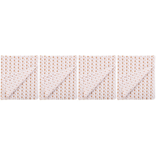 Papier De Soie Décoratif Rose Motif Étoile Pour 2