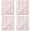 Papier De Soie Décoratif Rose Motif Étoile Pour 4