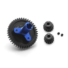 RC Car Clutch Straight Shaft Kit for 1/10 Arrma Granite Senton Vorteks Rock 3S/Kraton Outcast 4S M1 41T+16+17T