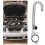1Set Silver Car Accessory Removal Kit Aluminum Cooler Bypass Tool Set 4
