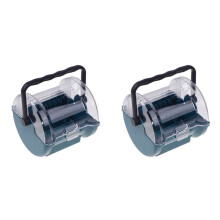 2X Grinding Blade Box Angle Grinde Saw Blade Storage Case Cutting Disc Portable Tool Box Plastic Blade Boxes D-63862