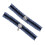 2Paren Bruid Riem Set Donkerblauw Kant Elastisch Bruiloft 8