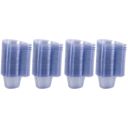 500Pcs Durable Transparent Urine and Feces Sampling Cups 2