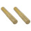 2X Guld 13 mm Dia Diamond Profile Rak Router Bits för Marmor 1