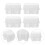 1Boîte D’organisation En , Étui Portable Transparent 6