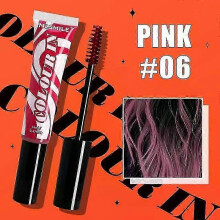(06 PINK) One-off Temporary Hair Coloring Disposable Hair Coloured Chalk Wax for Hair Cover Fashion Design Washable Non-toxic Beauty Tools 25-26