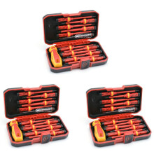 39 Pcs VDE Insulated Screwdriver Set CR-V High Voltage 1000V Magnetic Phillips Slotted Torx Screwdriver