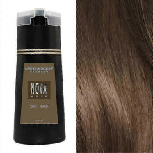 (Light Brown) Hair Dye Shampoo, Nova Hair Instant Dye Shampoo,hair Color Shampoo For Hair