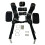 Scuba Diving Harness System Back Plate Diving Bracket for Snorkeling Adjustable Shoulder Straps Quick Release Buckles 8