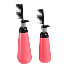Hair Dye Applicator Bottle with Comb Tip for Precise Root Application and Even Color Distribution (2pcs)