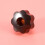 M10 10mm Dia Thread Black Plastic Star  Clamping Knob Grip 7