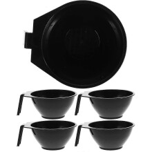 5 Pcs Facemask Set Hair Highlighting Bowls Hair Dye Brush Hair Color Mixing Bowls Hair Coloring Kit