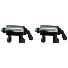 2X Fuel Pump Injector for Compatible Ruishuang EN150-A Yueku GZ150-A Hongbao UM125T Neptune 15710-33GD