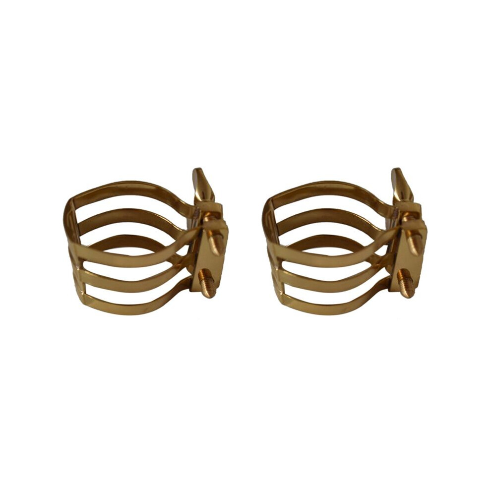 2X Alto Saxophone Mouthpiece Clamp Reed Clip Musical Instrument Accessories For Alto Saxophone Ligature 6034006582066