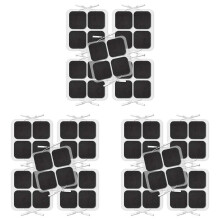 Ersatzpads für TENS-Geräte, TENS-Pads 2 X 2 Zoll, 60 Stück, Wiederverwendbare Selbstklebende Elektrodenpads