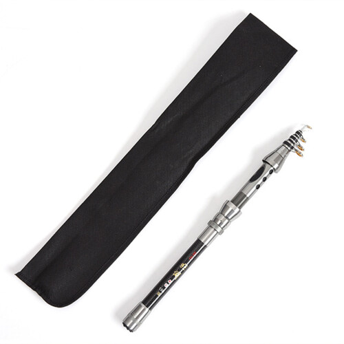 Fishing Rod Carbon Fiber Mini Portable Throwing Pole 1