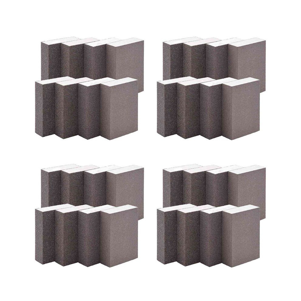 32Pack Sanding Sponges Coarse Fine Sanding Blocks In 60-220 Grits Sand Foam Sandpaper For Metal Wood Polish 6031337254990