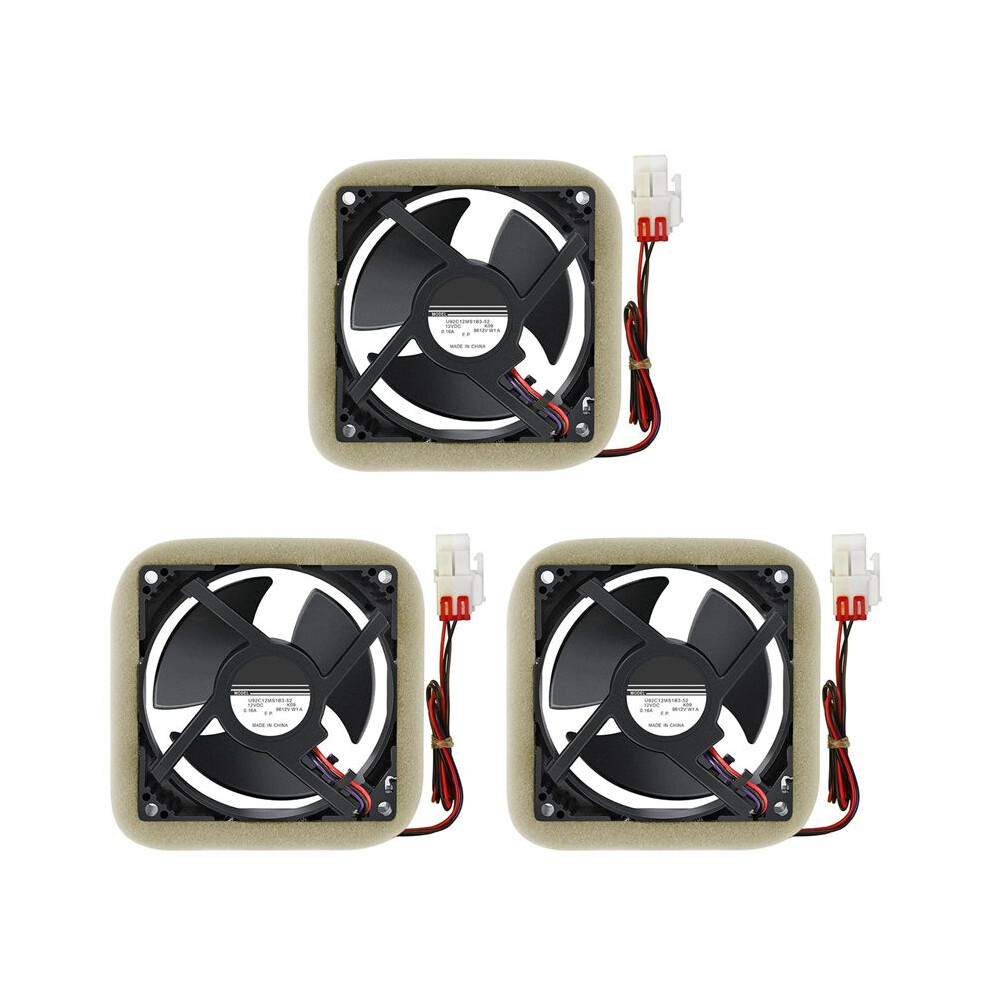3X Da81-06013A U92c12ms1b3-52 Da31-00287A Refrigerator Evaporator Fan Motor, Compatible With Rf28hmedbsr/Aa Rf28hfedtsr 6031170326038