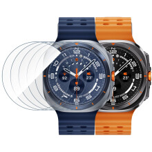 6 Pack Screen Protector for Samsung Galaxy Watch 8 7 Ultra 47mm, EdgetoEdge HD Tempered Glass, AntiFog ScratchResistant Bubble Design