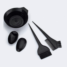 Hair Dye Brush Set with Mixing Bowl – Professional Hair Coloring Kit for Precise Root Application