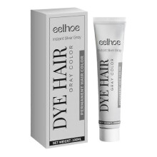 (1pc) Gray Permanent Hair Dye Long Lasting Permanent Hair Colour Hair Care Agent 100ml