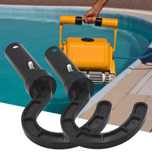 Robotic Pool Cleaner Replacement Hooks 2 Pack, Universal Pool Compatibility, Secure Underwater Attachment