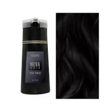 (Black) Nova Hair Dye Shampoo, Nova Hair Instant Dye Shampoo,Hair Color Shampoo for Hair