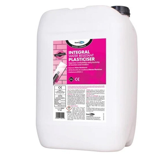 Integral Water Resistant Plasticiser Liquid Mortar & Render 25 Litre