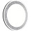 Silver Crystal Diamond Round Wall Mirror 60cm 5