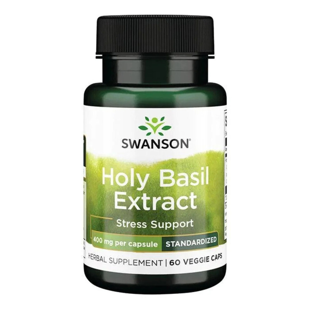 Holy Basil Extract, 400mg - 60 vcaps