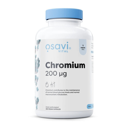 Chromium, 200mcg - 250 vegan caps