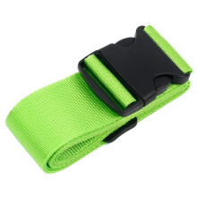 Adjustable Luggage Strap for Suitcase, Heavy Duty Add a Bag Connector Belt, Fluorescent Green 5x200cm