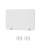 Removable Desk Partition Panel with Clear Protective Barrier, Waterproof Fireproof Office Table Divider 1