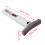 Self Squeeze Sponge Mop with Quick Absorption, Compact Mini Mop for Kitchen Bathroom Floor, White 3