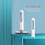 Self Squeeze Sponge Mop with Quick Absorption, Compact Mini Mop for Kitchen Bathroom Floor, White 4