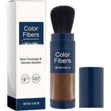 (Dark brown) Supersize Colour Fibres with Refill - Temporary Root Touch-Up & Thickening Set