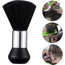 Hair Cutting Cleaning Duster, Neck Duster Brush for Hair Salon Barber, Black, Irisfr