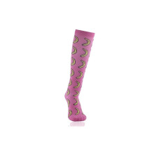 Compression Socks for Women and Men Rose Red S M Graduated Support Breathable Running and Travel