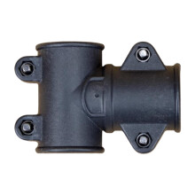 Electronic Drum Clamp 1.50 Inch Three Way Tube Connector Bracket Mount for Quick Setup