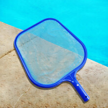Heavy Duty Pool Skimmer Net Head Only with Fine Mesh Leaf Rake for Fast Pool Cleaning