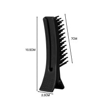 (Small, Black) Plastic Hairdressing Salon Hairpins Sturdy and Durable Non-Slip Hair Styling Clips for Men Women Hair Care Styling Tools