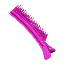(Large, Purple) Plastic Hairdressing Salon Hairpins Sturdy and Durable Non-Slip Hair Styling Clips for Men Women Hair Care Styling Tools